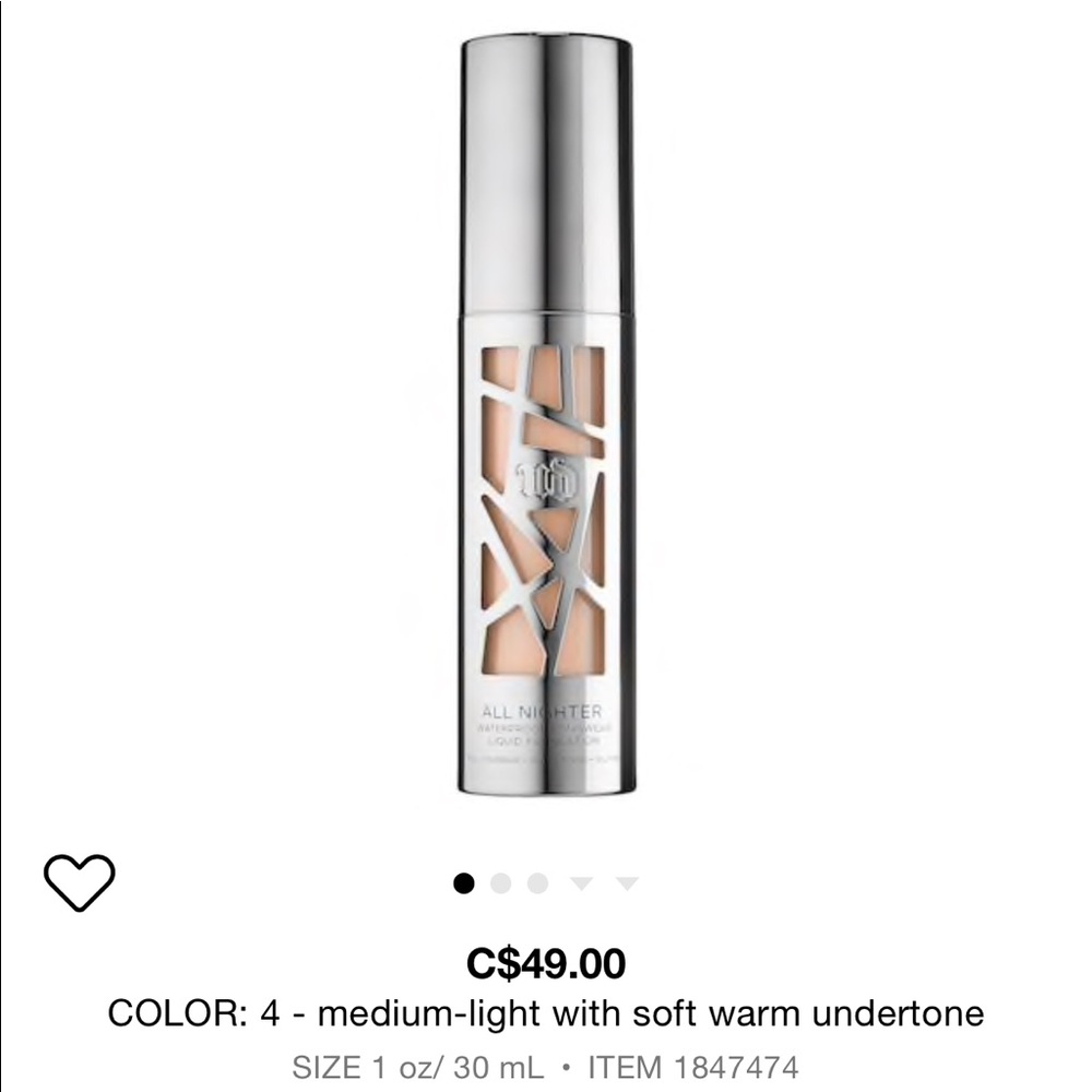 Urban Decay All Nighter Foundation 4.0